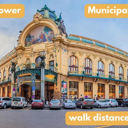 Modern Urban Room In The City Center Of Прага Екстериор снимка